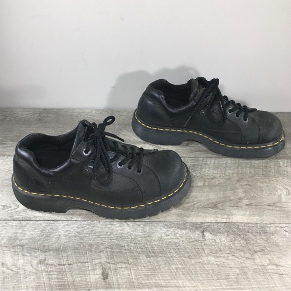 Dr. Martens Doc Air Wair 7A16 Industrial Chunky Black Leather Men Shoe Size US 9 main image 8